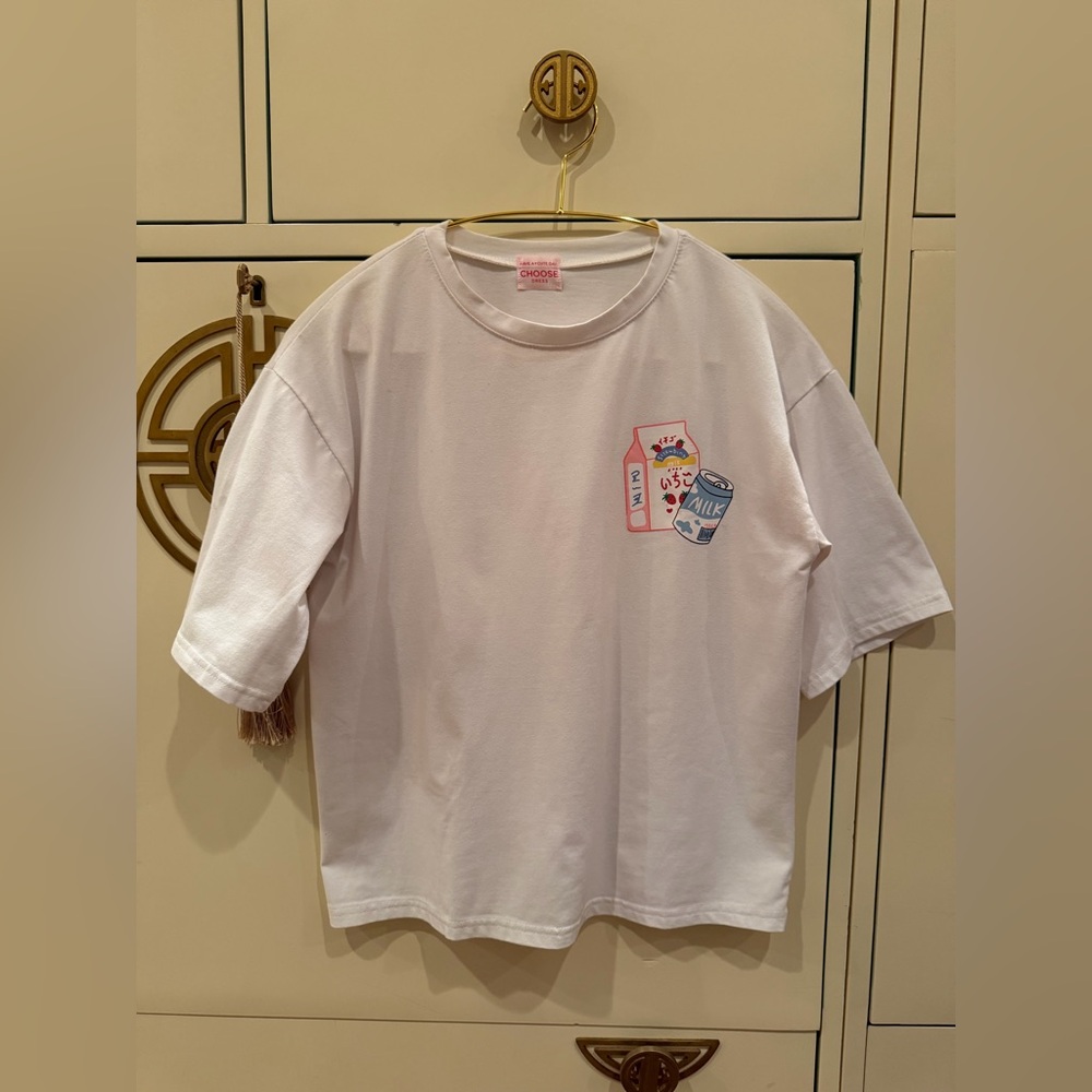 Have a CUTE DAY Choose Dress - Round neck, short sleeve T-shirt.